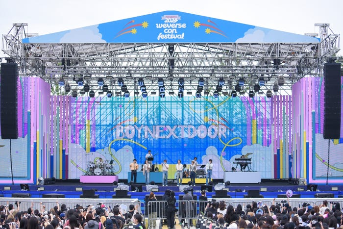 BOYNEXTDOOR「Weverse Park」(C)2024 Weverse Con Festival