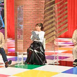 （左から）ヒロミ、若槻千夏、TAKAHIRO（C）TBS