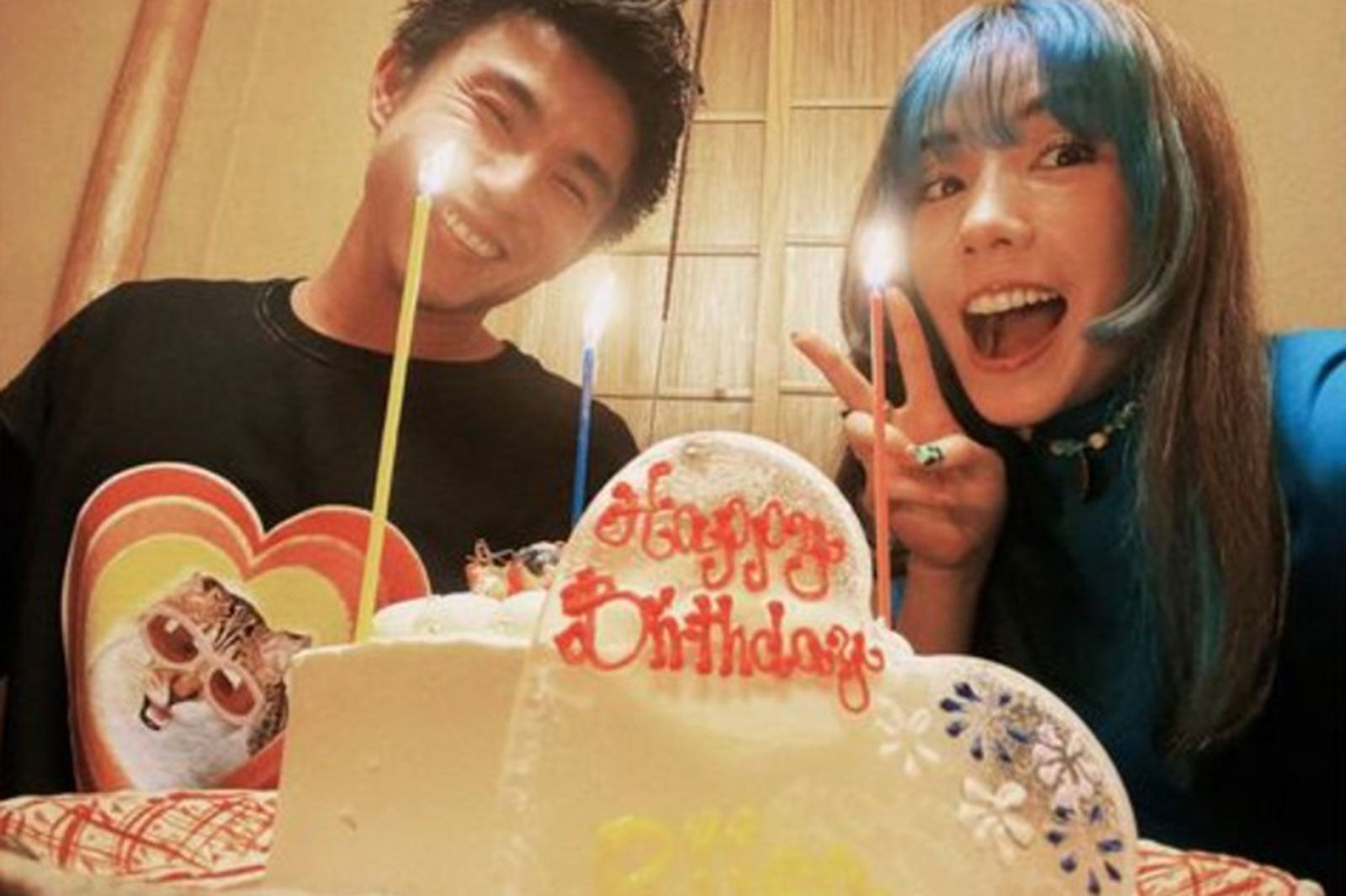 仲里依紗、夫・中尾明慶と仲良し誕生日デートを報告 2ショットで互いにメッセージ