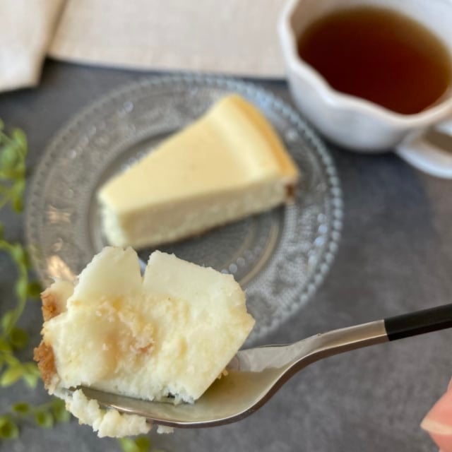 すくった成城石井のビストロプレーンチーズケーキ