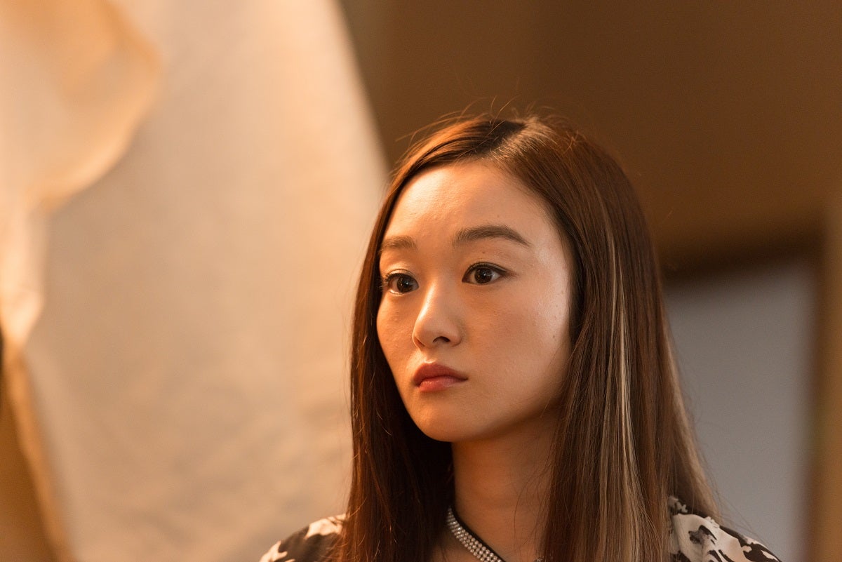 小野ゆり子／「GIVER 復讐の贈与者」第6話より（C）テレビ東京