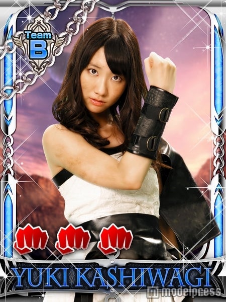 柏木由紀（ステージファイター選抜8名限定カード）