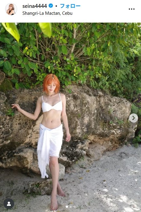 島袋聖南公式Instagramより