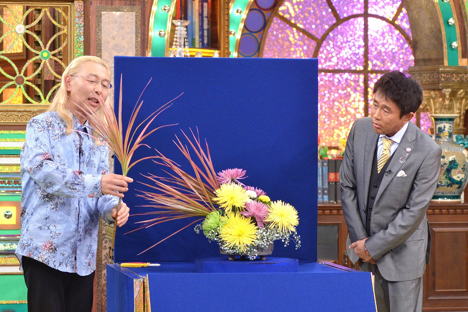 假屋崎省吾、浜田雅功（C）毎日放送