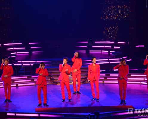 <レコ大>三代目 J Soul Brothers、真紅のスーツで情感溢れる「花火」を披露
