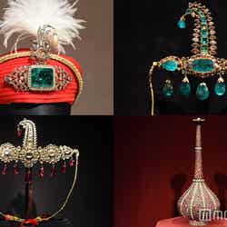 特別展「ムガール皇帝とマハラジャの宝石 カタール・アル サーニ・コレクション」の一部(C)モデルプレス