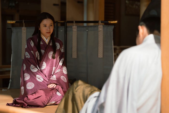 吉高由里子、柄本佑「光る君へ」第42話(C)NHK