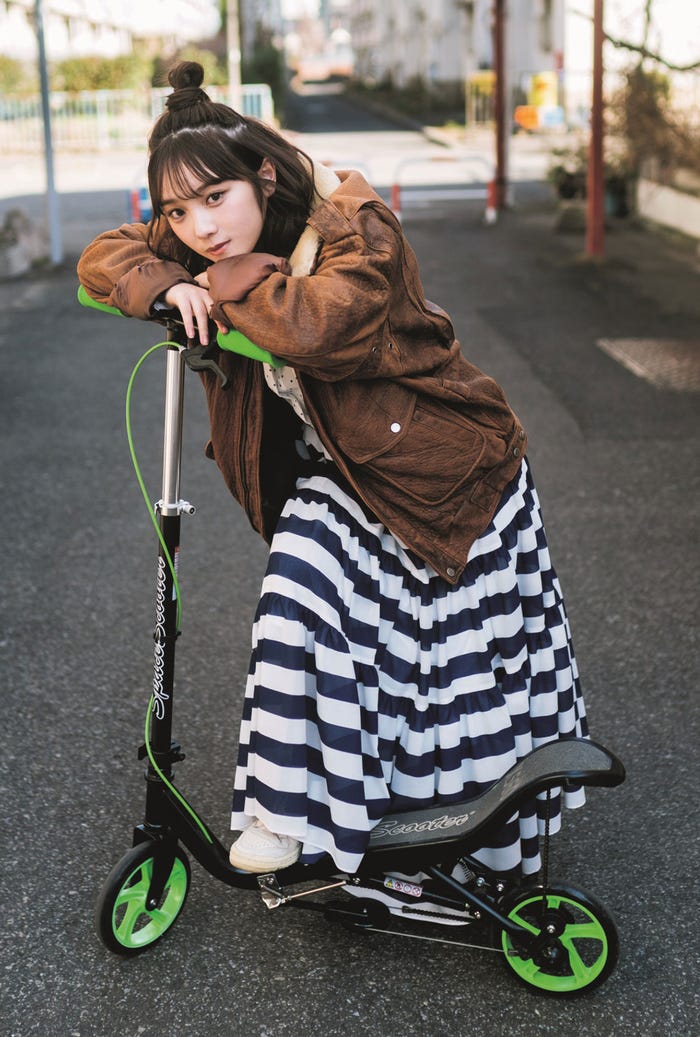 「B.L.T.2021年4月号」セブンネットショッピング購入特典ポストカード/与田祐希(乃木坂46)(提供写真)