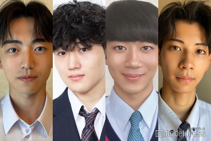 「男子高生ミスターコン2025」北海道・東北エリア暫定上位4人