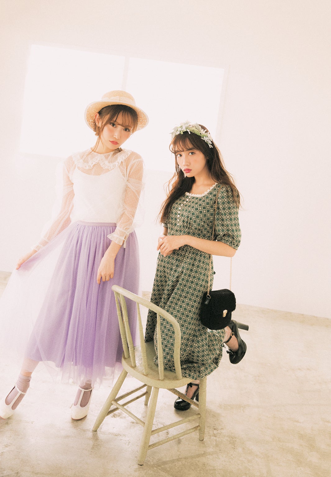 菅野結以、黒木ひかり／LARME038（C）徳間書店