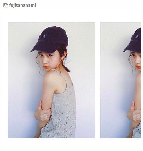 藤田ななみ／Instagramより
