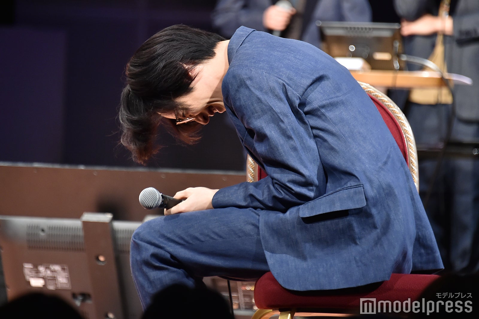 「寝てた？」と突っ込まれる塩野瑛久／男劇団 青山表参道X「ENDLESS REPEATERS —エンドレスリピーターズ—」DVD発売記念イベント （C）モデルプレス