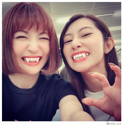 桜井玲香＆神田沙也加がヴァンパイアに「さやれか最高」「可愛すぎ」と反響　