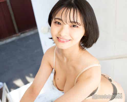 “下乳天使”片岡沙耶、ジム通いなし・自慢の“下尻”の意外なキープ法<モデルプレスインタビュー>