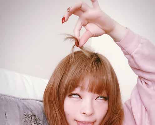 きゃりー、変顔で“ぱっつん前髪”再び「待ってました」「さすが」とコメント続々
