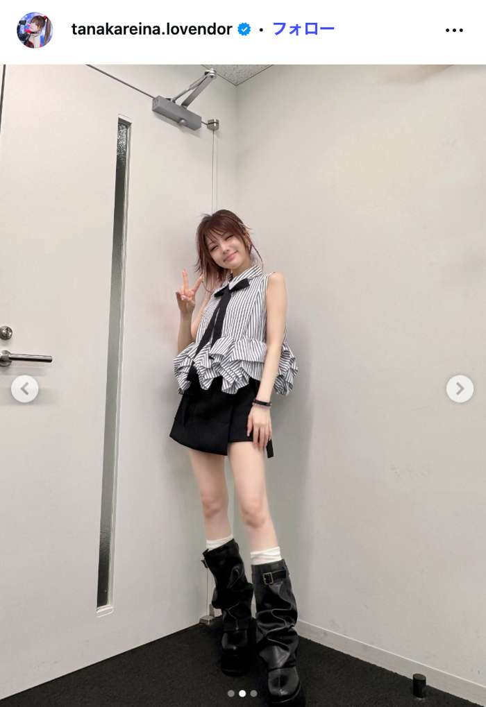 田中れいなInstagramより