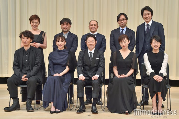 (上段左から)大竹しのぶ、岸善幸監督、白石和彌監督、平山義成氏、松山ケンイチ(下段左から)ユースケ・サンタマリア、新垣結衣、阿部サダヲ、斉藤由貴、石橋静河(C)モデルプレス