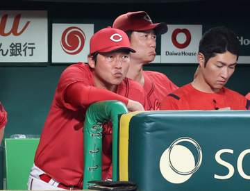 広島・新井監督 四球から失点の森下「ちょっと慎重に行きすぎたかな」 阪神大竹の「出来が良かったと思います」一問一答