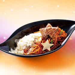 流れ星のナポリタン 単品¥1,100(税込)、ドリンクセット¥1,400(税込)/提供画像