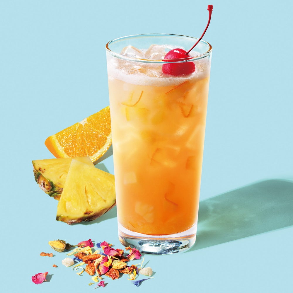 オレンジ & パイナップル コナ ポップ ティー／画像提供：スターバックス コーヒー ジャパン