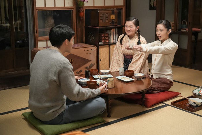 水上恒司、富田望生、趣里「ブギウギ」第68話(C)NHK
