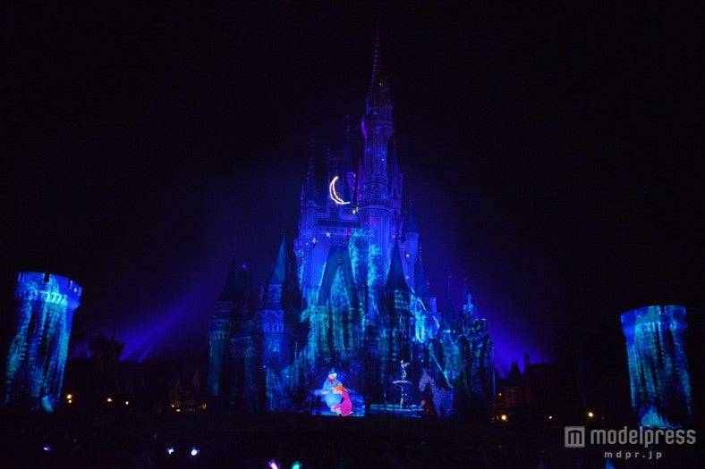 TDL初のプロジェクションマッピング「ワンス・アポン・ア・タイム」／シンデレラ