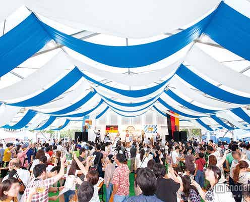 オクトーバーフェストが名古屋で開催、初登場ビール&ライブ演奏で盛り上がる