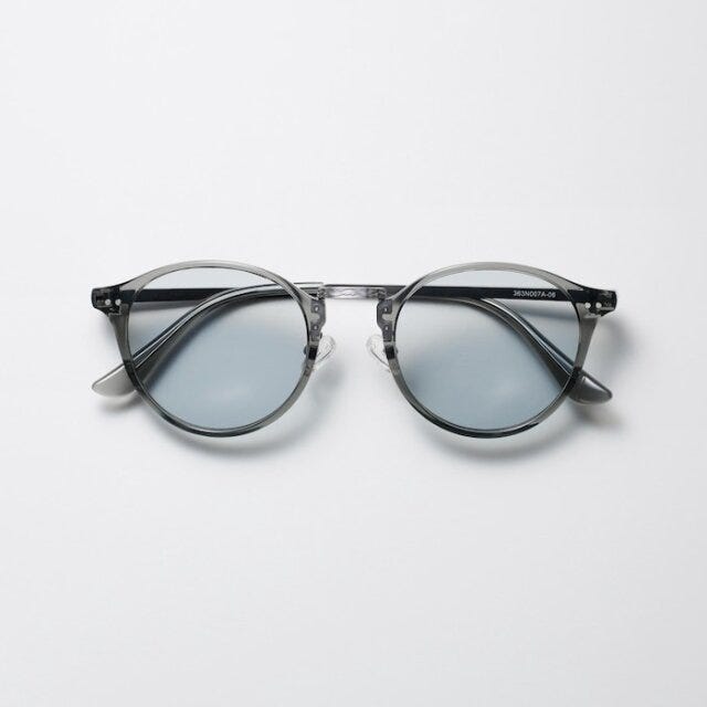 ユニクロ　uniqlo　レディース　おすすめ　オススメ　コスパ　2023　紫外線対策　暑さ対策　日よけ対策　UVカット　紫外線カット　人気アイテム　人気　夏　ボストンコンビサングラス　小物　ボストンサングラス　ボストン型サングラス　サングラス　ブルーライトカット　曇り止め