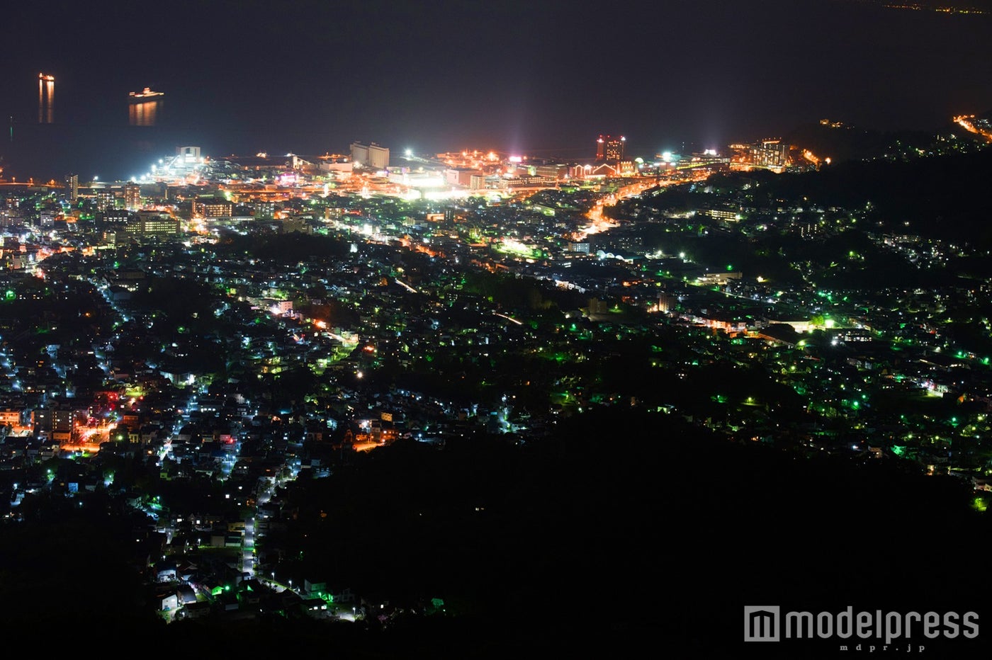 北海道三大夜景のひとつ・小樽天狗山