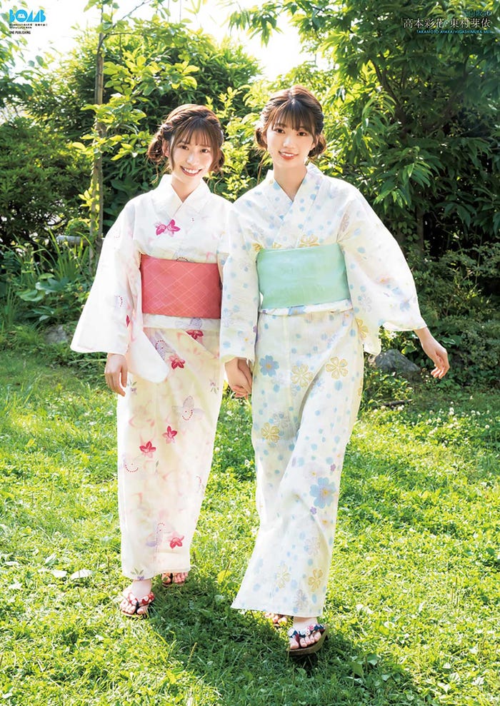 東村芽依、高本彩花(提供写真)