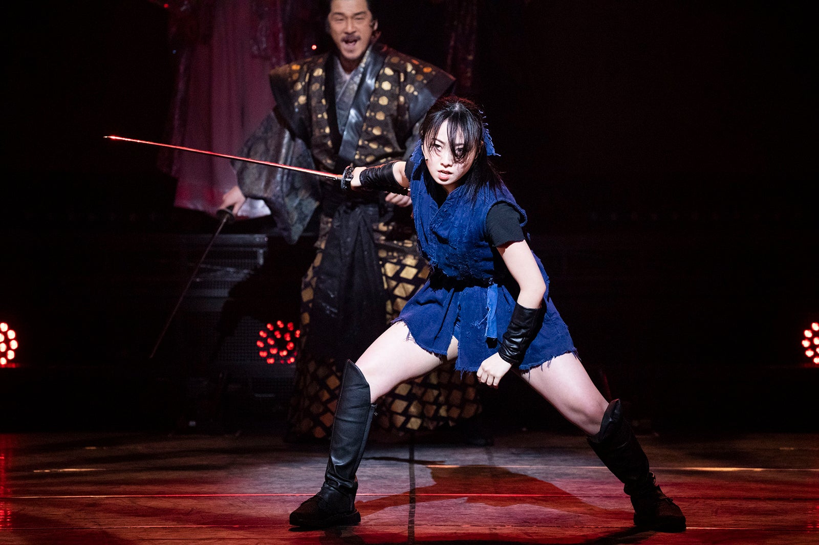 舞台「あずみ～戦国編～」公開稽古より（提供画像）