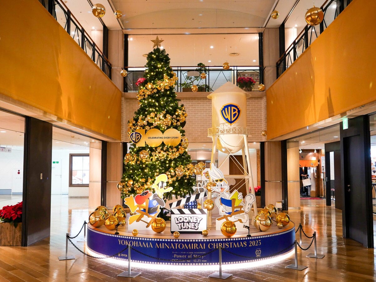 スカイビル10階の「ANIMATION FILM TREE」はトムとジェリーやルーニー・テューンズなどアニメ作品とコラボレーション