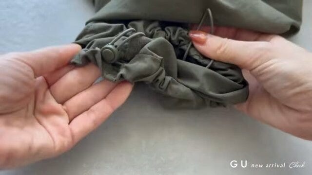 GU　新作　YouTube　neni　ねに