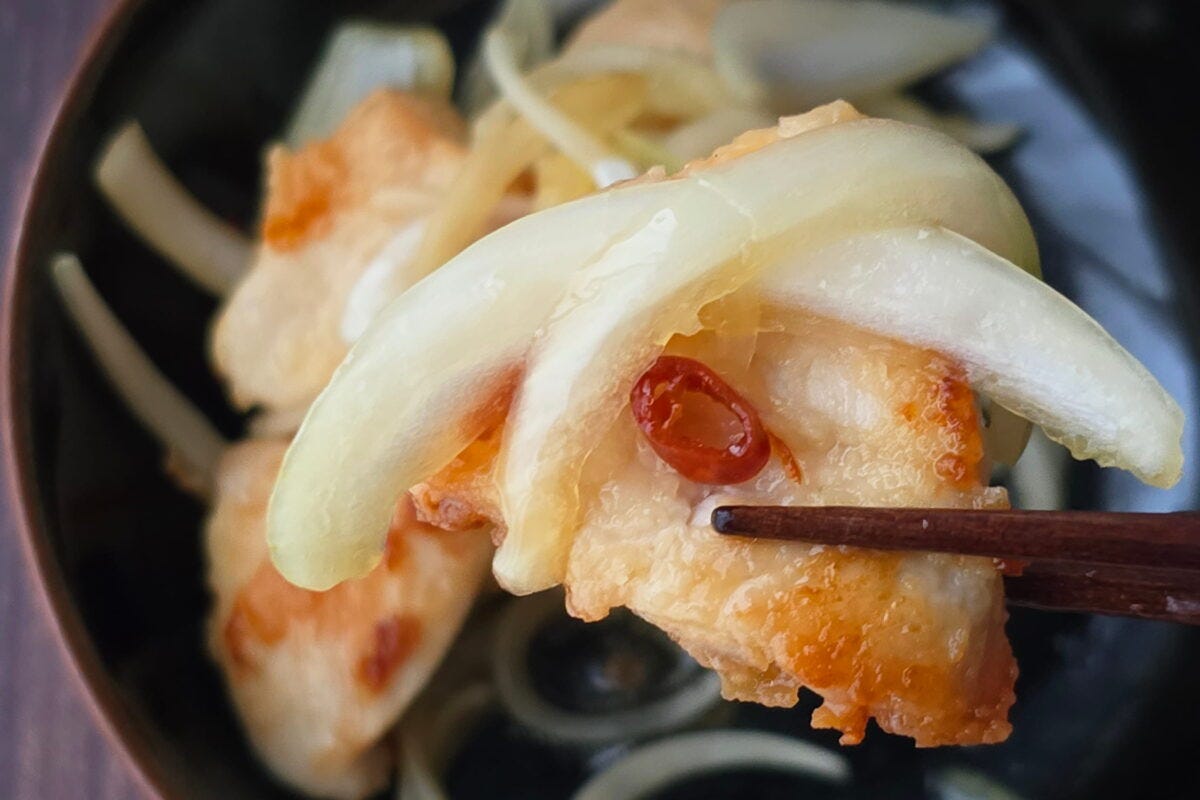 鶏むね肉の南蛮漬け