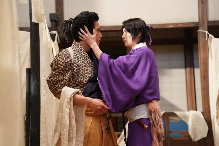 羽谷勝太、杢代和人「君とゆきて咲く~新選組青春録~」第12話より(C)テレビ朝日