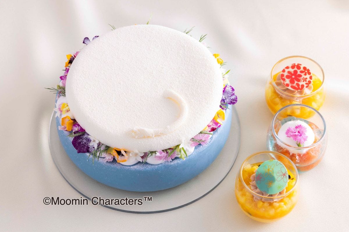 ヒルトン大阪で「ムーミン」スイーツビュッフェ、リトルミイの限定アフヌンも同時開催