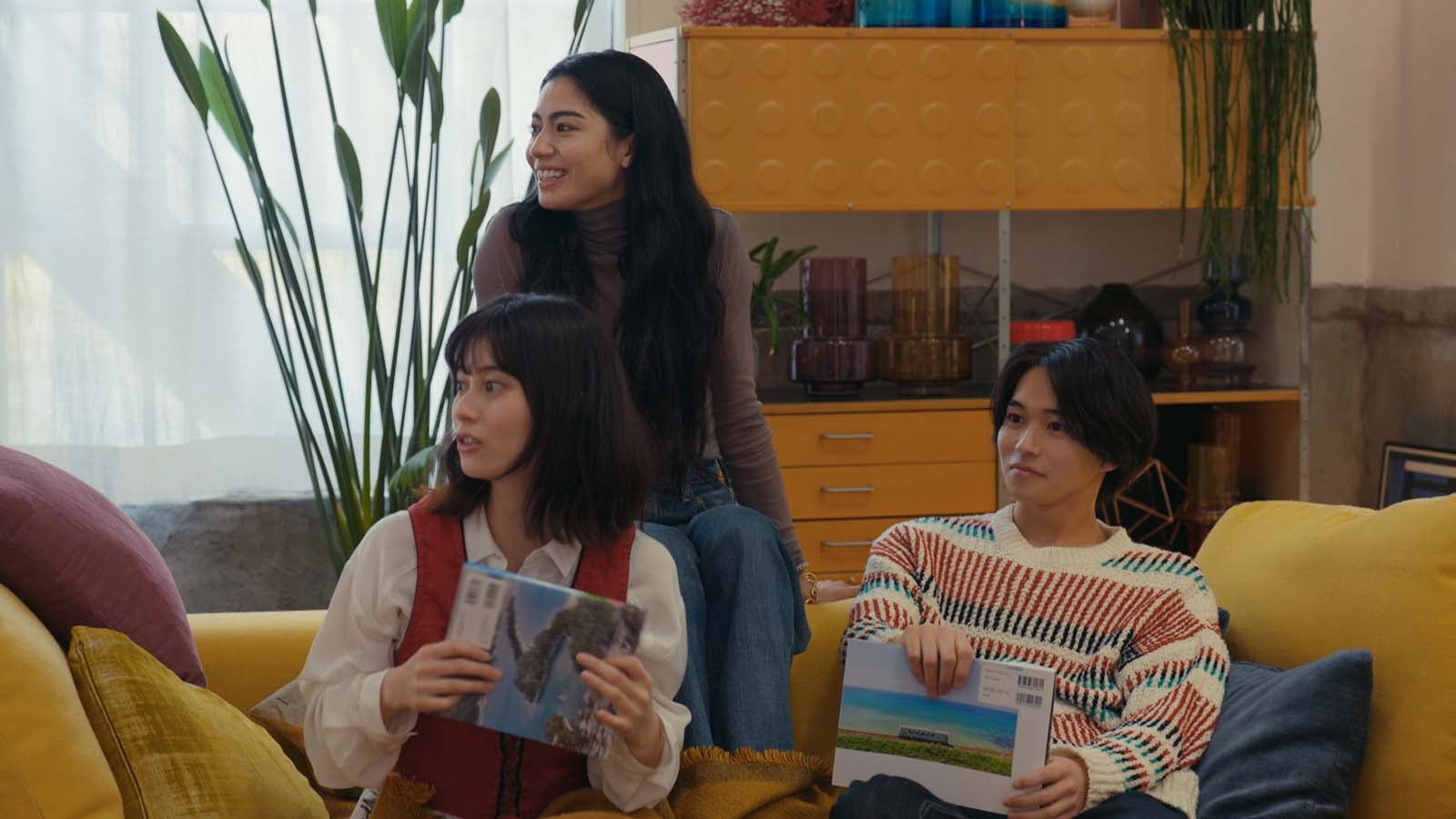 ギャビー、大久保桜子、米村知希／Netflix「オオカミちゃんには騙されない」第5話（C）Netflix