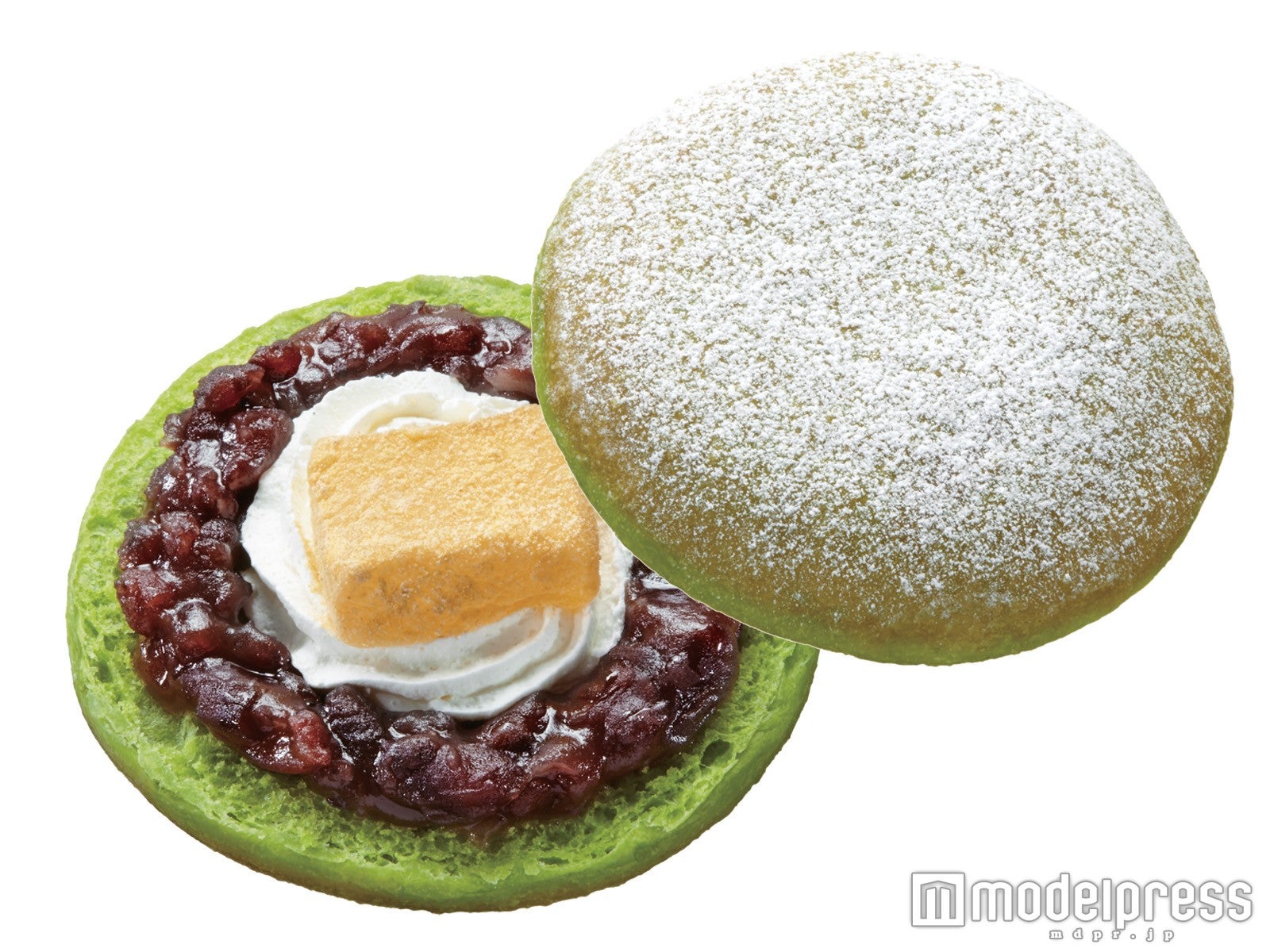 わらびもちサンド あずきホイップ￥172（税込み）