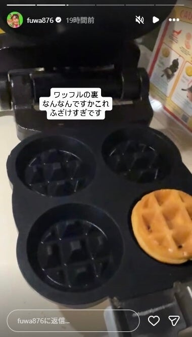 フワちゃんInstagramストーリーズより