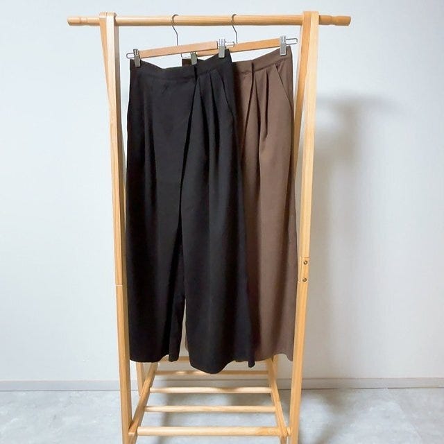 しまむらchicoラップ風パンツ