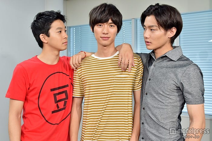 (左から)太賀、福士蒼汰、野村周平