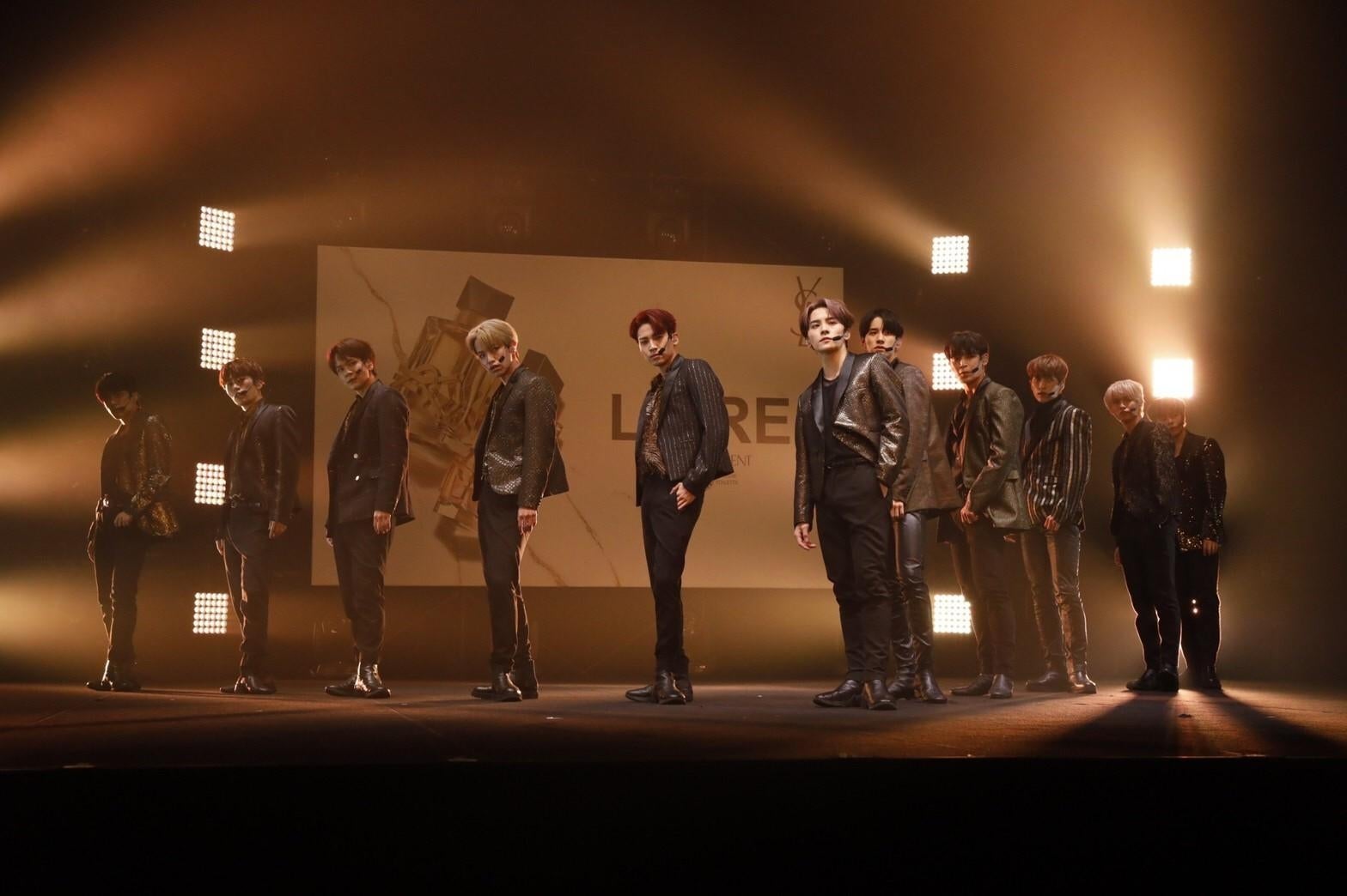 「Freedom」パフォーマンスの様子／イヴ・サンローラン・ボーテ presents リブレ×JO1 WEB CM公開記念 オンラインライブ（提供写真）