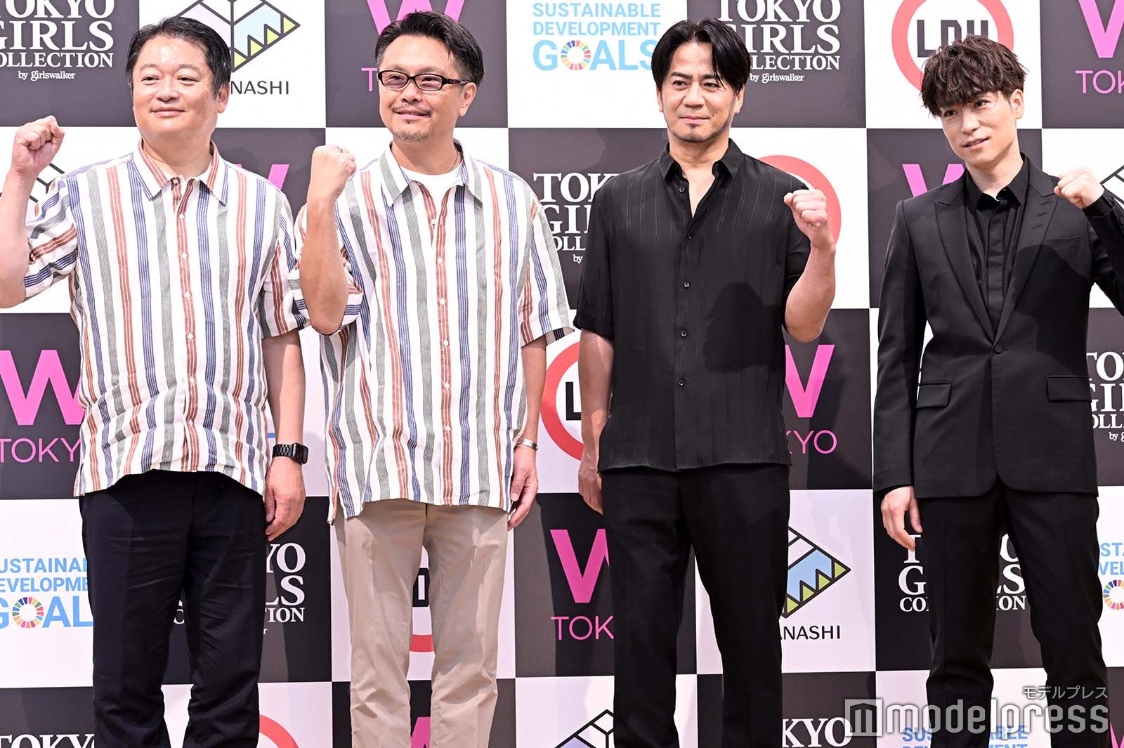 ⻑崎幸太郎氏、⻘木充氏HIRO、TETSUYA（C）モデルプレス