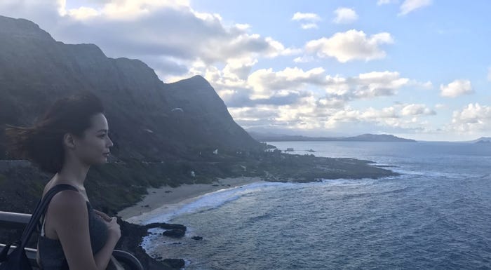 海は見ているだけでも癒されますよね。(提供写真)