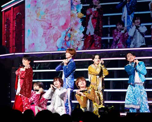 関西ジュニアAmBitious、初全国ホールツアーで妖艶な新境地へ ストーリー仕立て・日替わりコーナーでファン魅了【ライブレポ/初めまして全国ツアー AmBitiousをよろしくお願いシャス。】