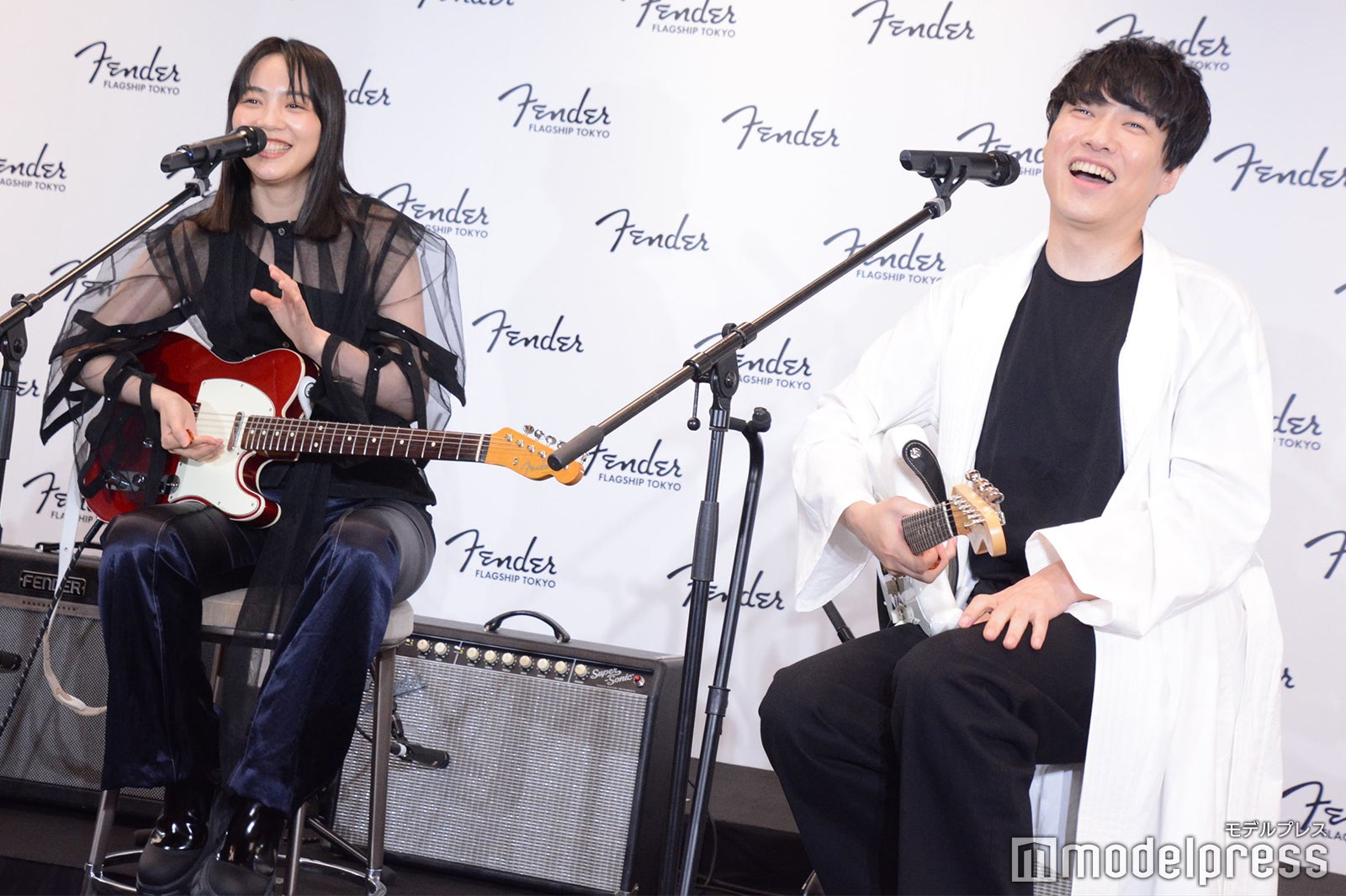 のん、山内総一郎（C）モデルプレス