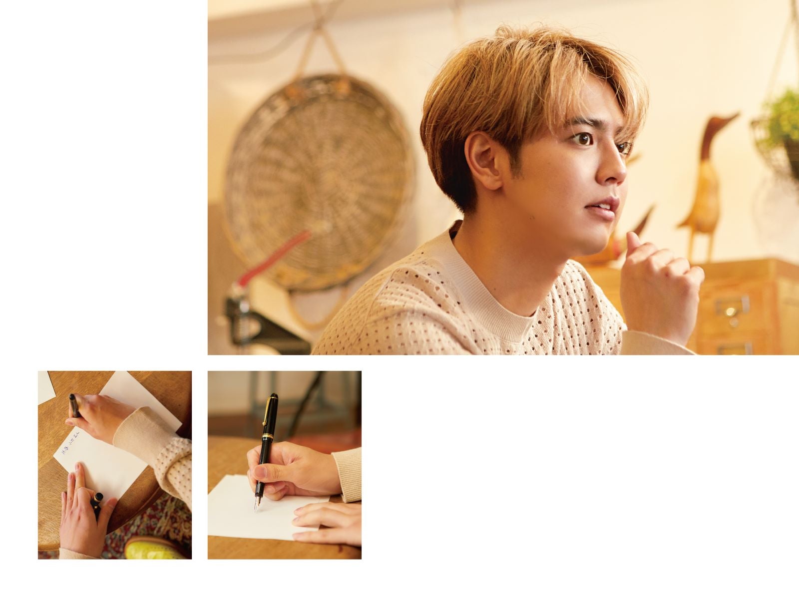 片寄涼太「ラウンドトリップ　往復書簡」より先行ページ （画像提供：新潮社）