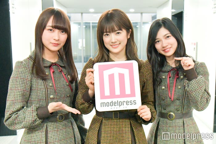 鈴木絢音、樋口日奈、寺田蘭世(C)モデルプレス