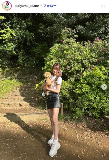 瀧山あかねInstagramより