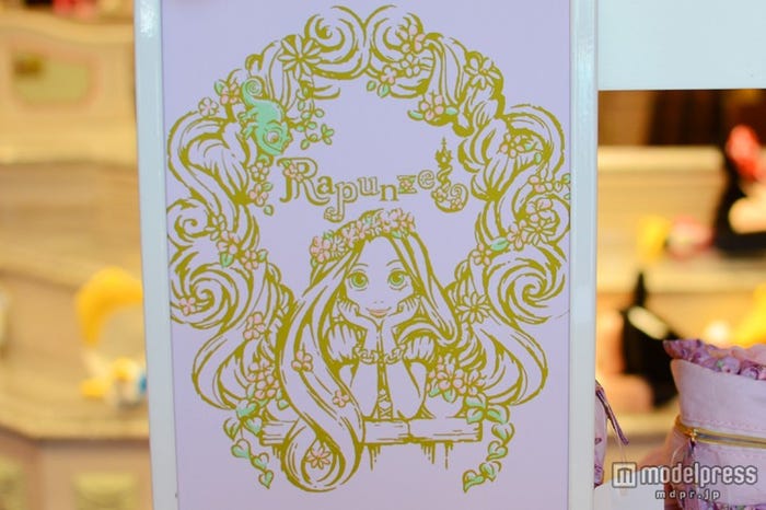 メインのデザインとなっているラプンツェル